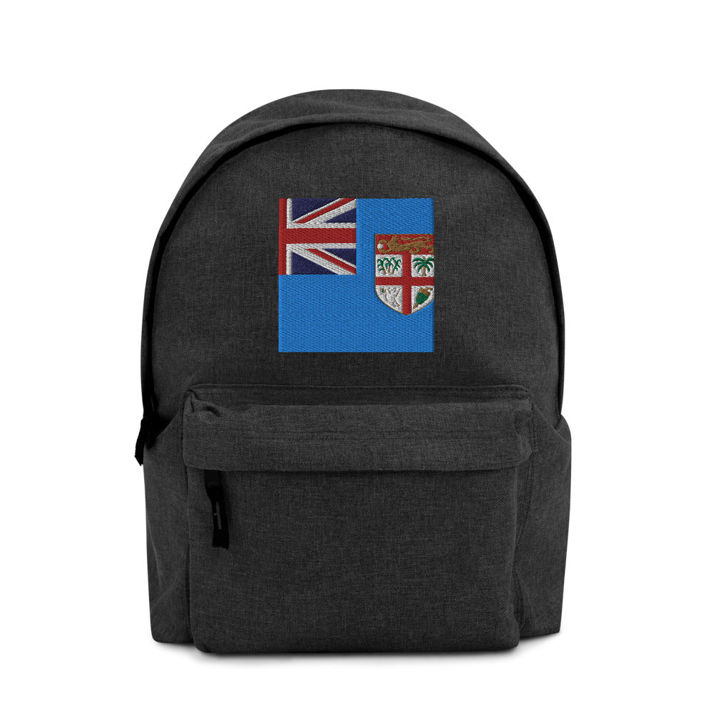 FIJI FLAG Embroidered Backpack