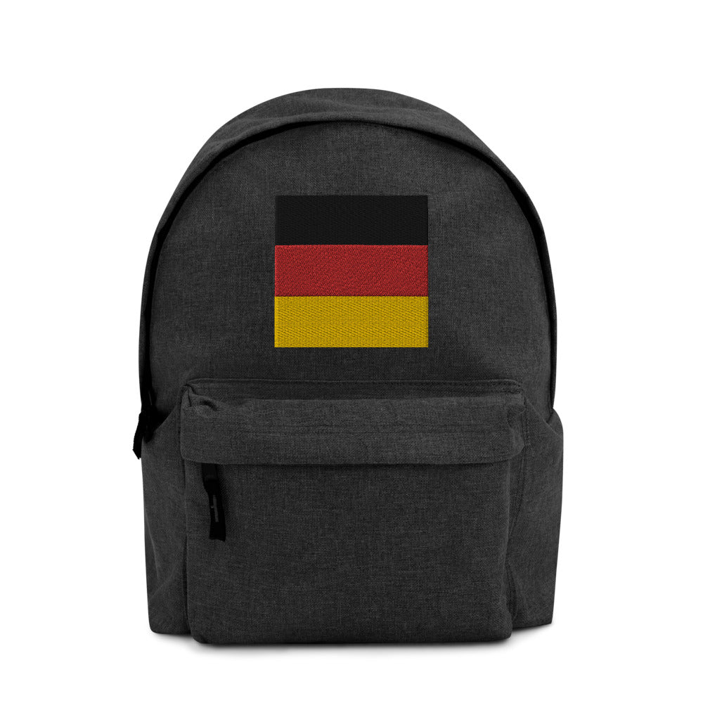 GERMANY FLAG Embroidered Backpack