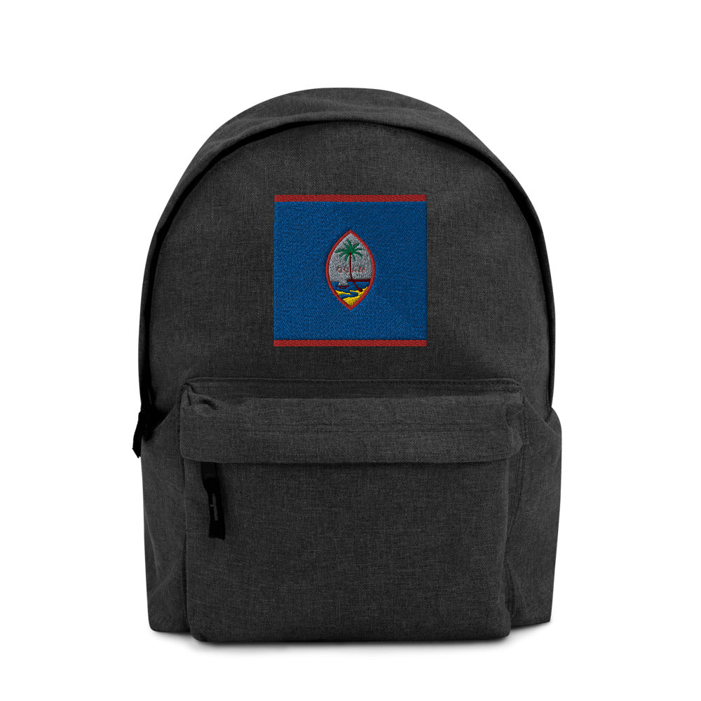 GUAM FLAG Embroidered Backpack