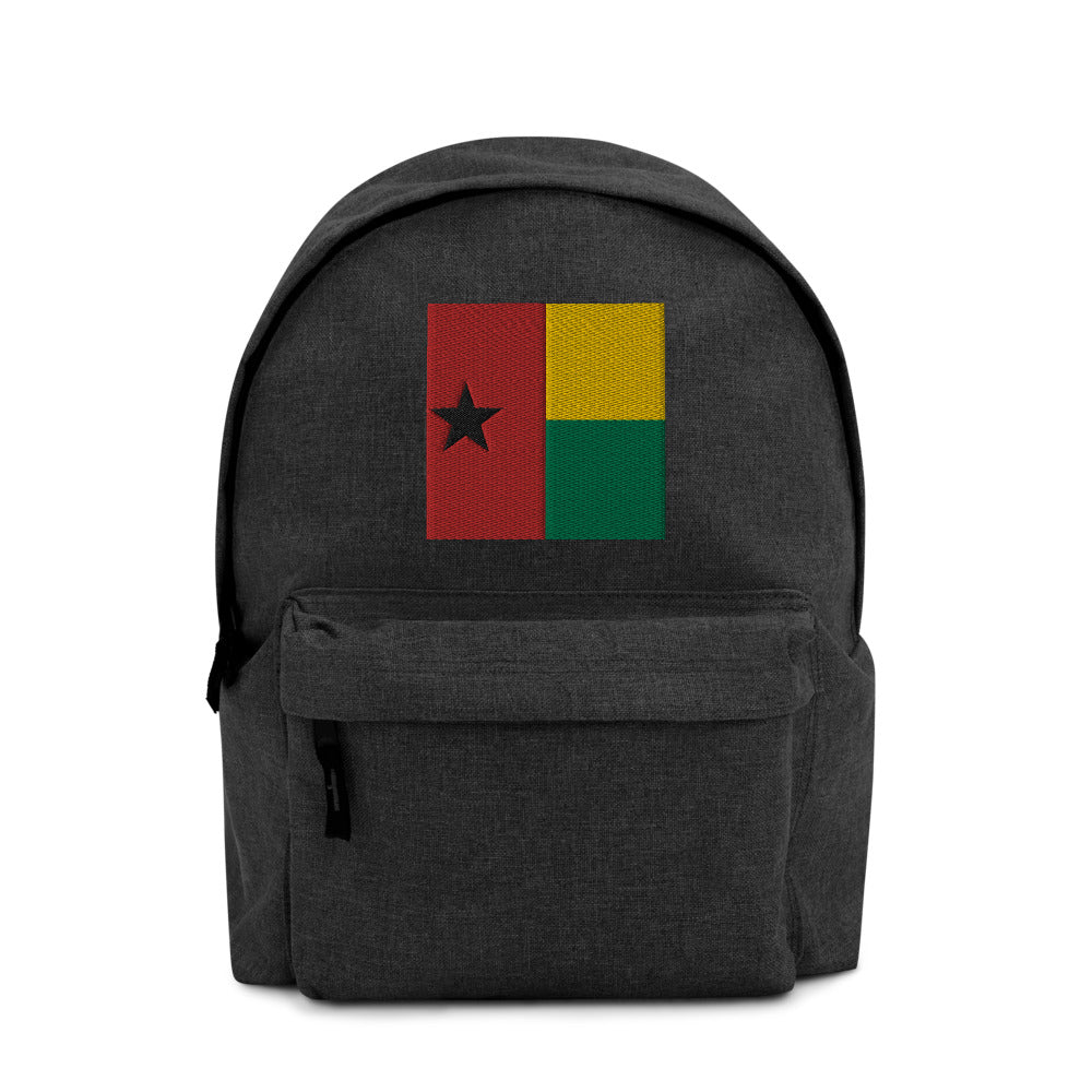 GUINEA BISSAU FLAG Embroidered Backpack