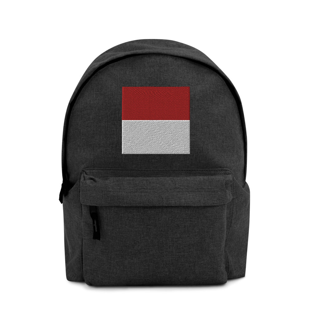 INDONESIA FLAG Embroidered Backpack