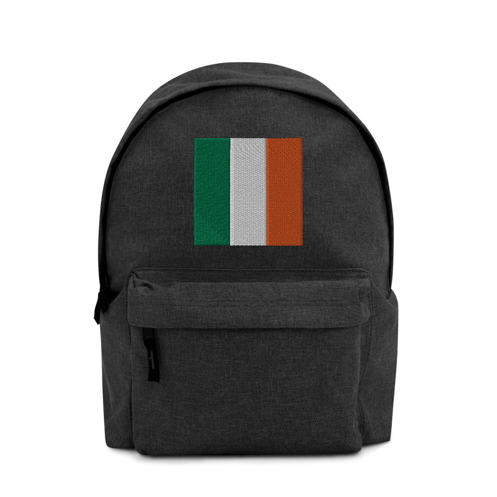 IRELAND FLAG Embroidered Backpack