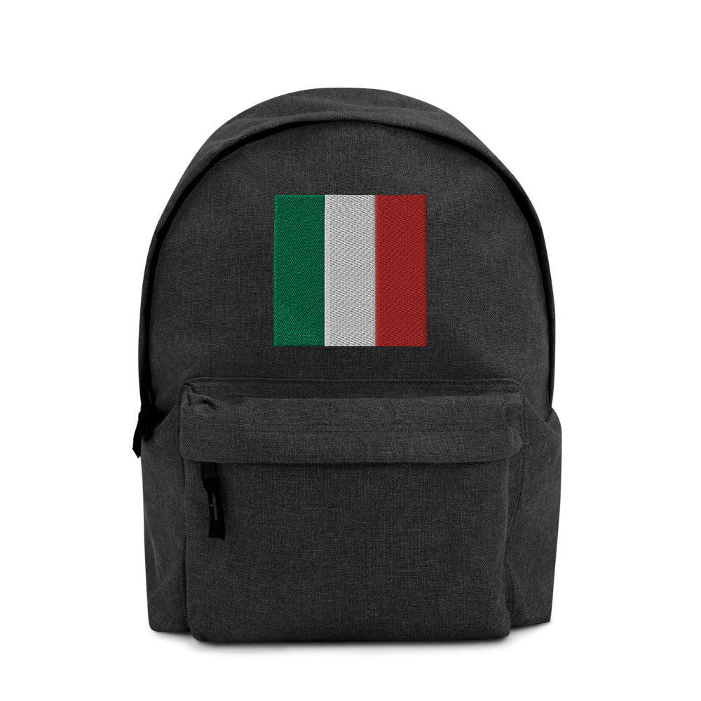 ITALY FLAG Embroidered Backpack