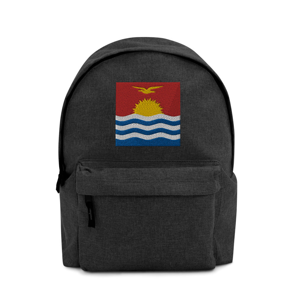 KIRIBATI FLAG Embroidered Backpack