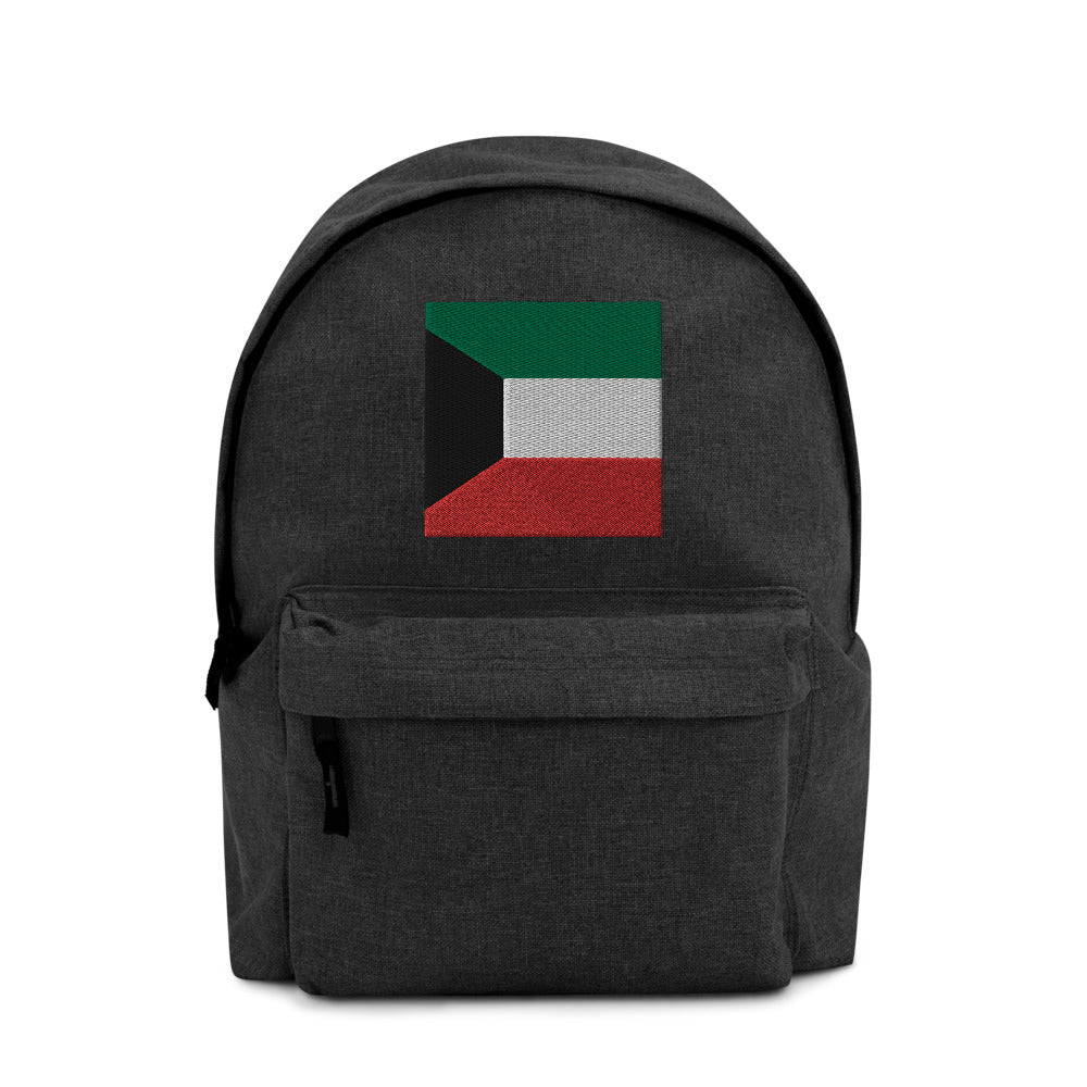 KUWAIT FLAG Embroidered Backpack