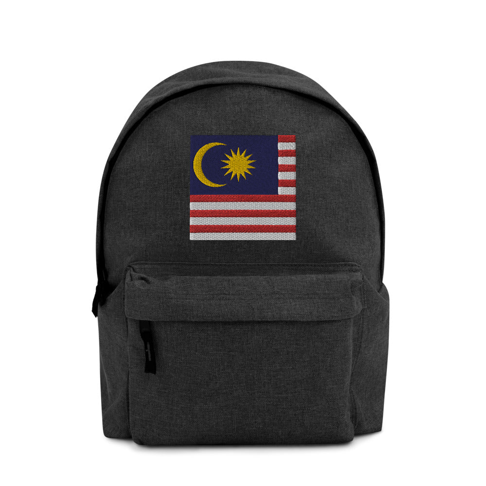 MALAYSIA FLAG Embroidered Backpack