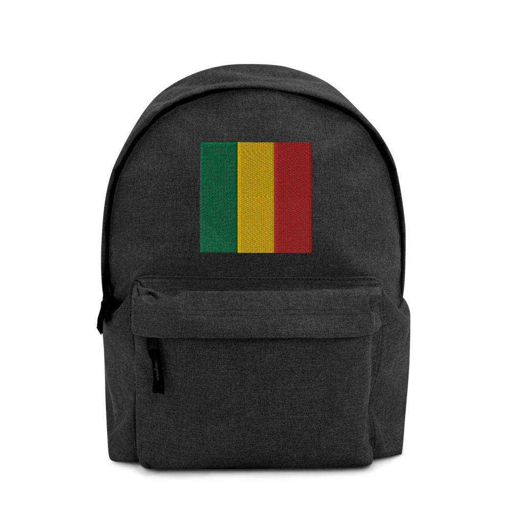 MALI FLAG Embroidered Backpack