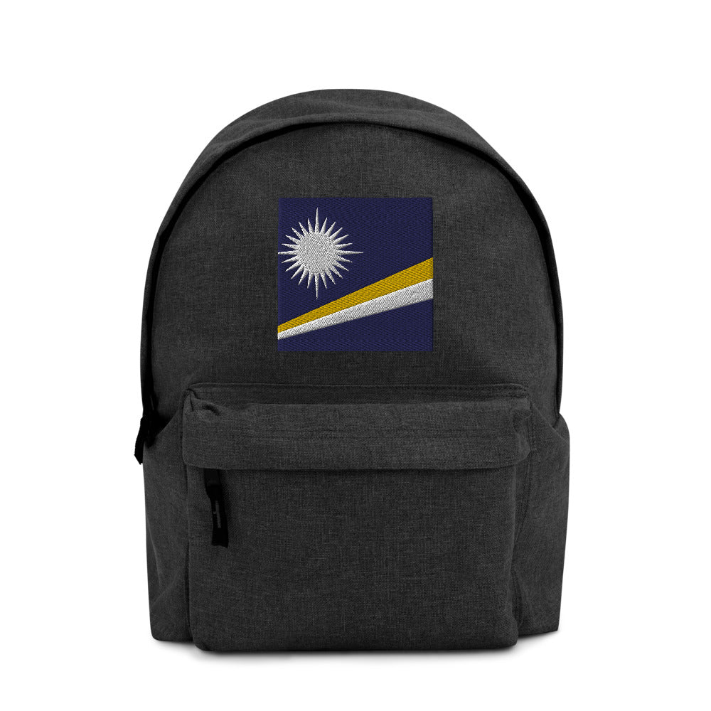 MARSHALL ISLANDS FLAG Embroidered Backpack