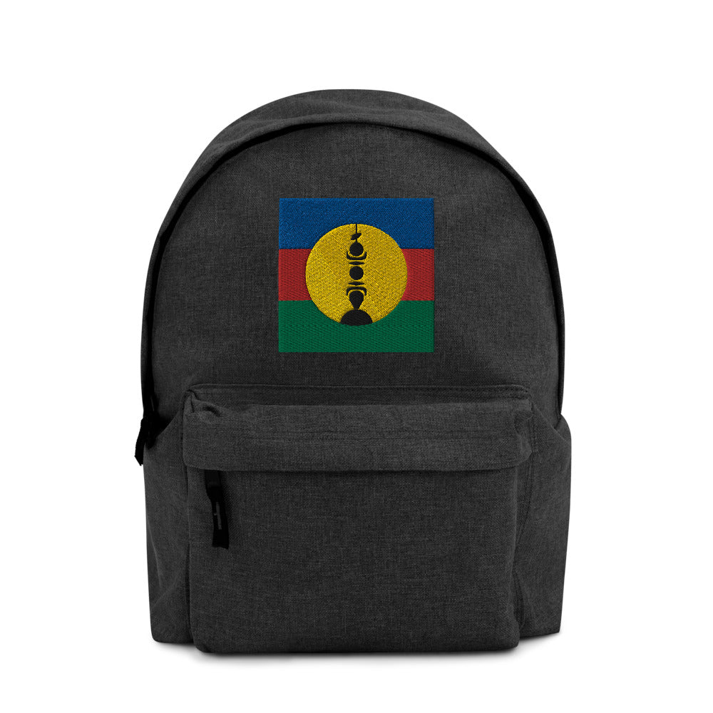 NEW CALEDONIA FLAG Embroidered Backpack