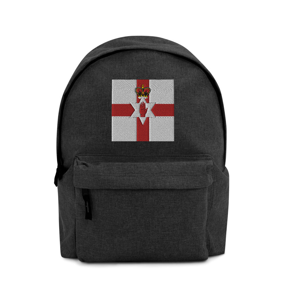 NORTHERN IRELAND FLAG Embroidered Backpack