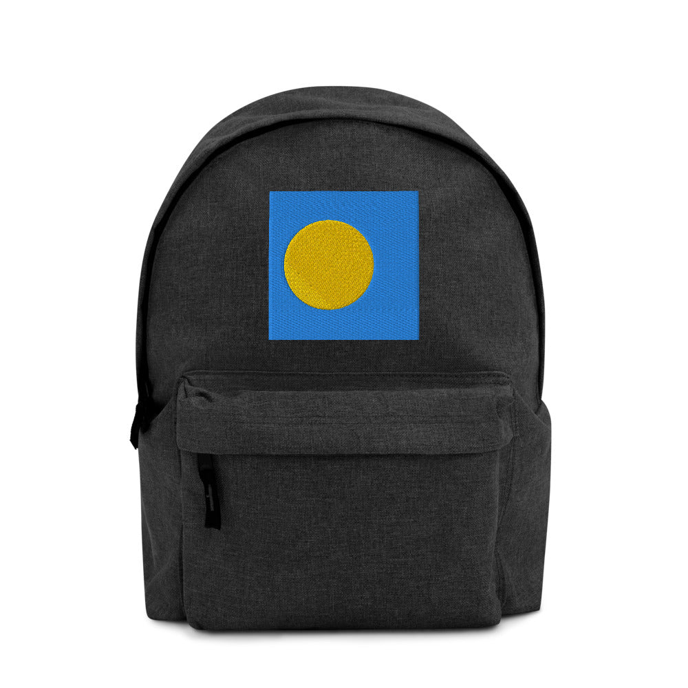 PALAU FLAG Embroidered Backpack