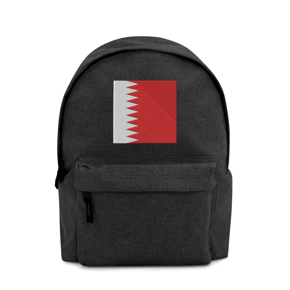 QATAR FLAG Embroidered Backpack