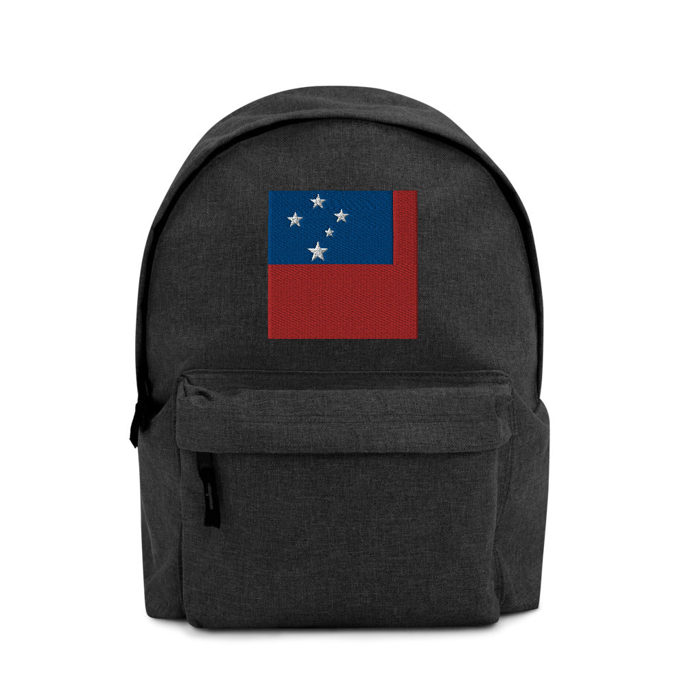 SAMOA FLAG Embroidered Backpack