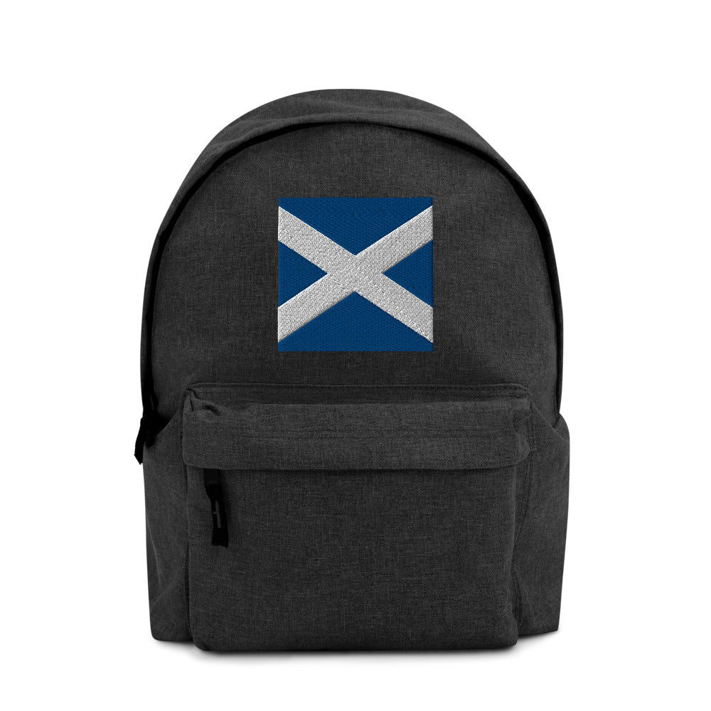 SCOTLAND FLAG Embroidered Backpack