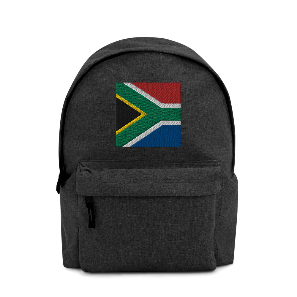 SOUTH AFRICA FLAG Embroidered Backpack