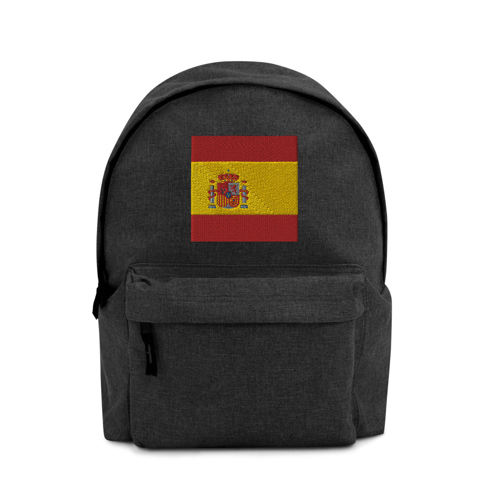 SPAIN FLAG Embroidered Backpack