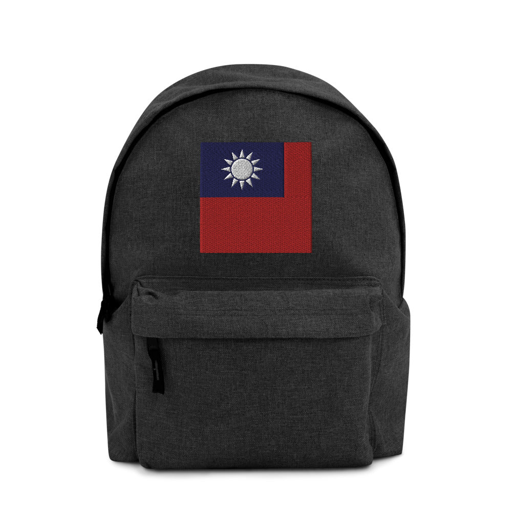 TAIWAN FLAG Embroidered Backpack