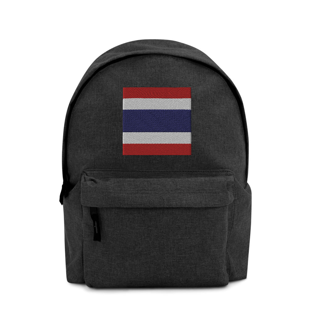 THAILAND FLAG Embroidered Backpack