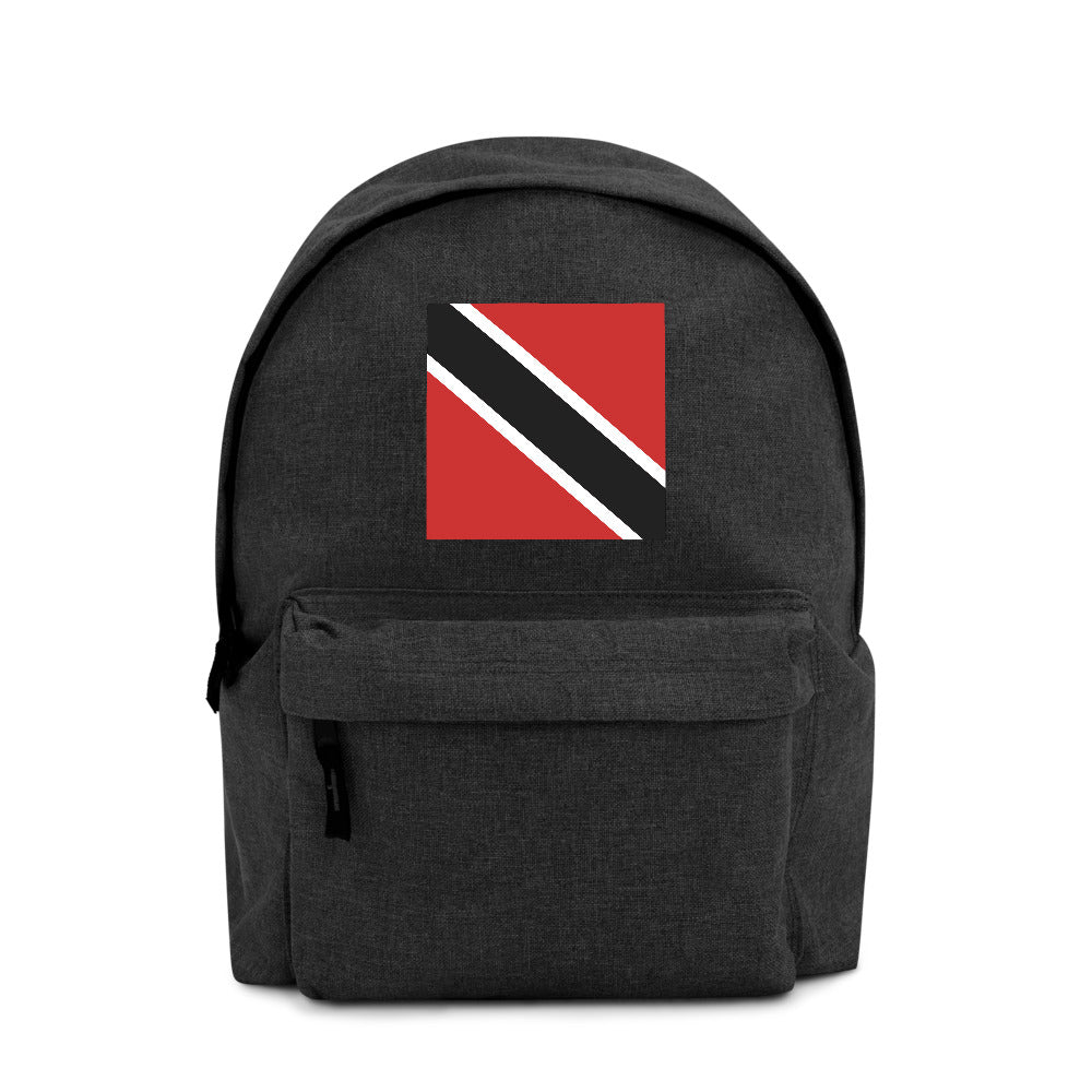 TRINIDAD AND TOBAGO FLAG Embroidered Backpack