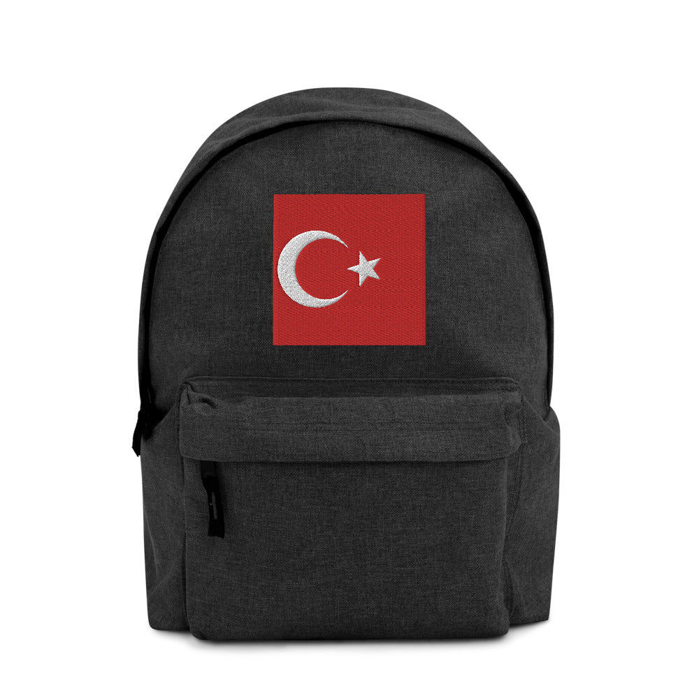 TURKEY FLAG Embroidered Backpack