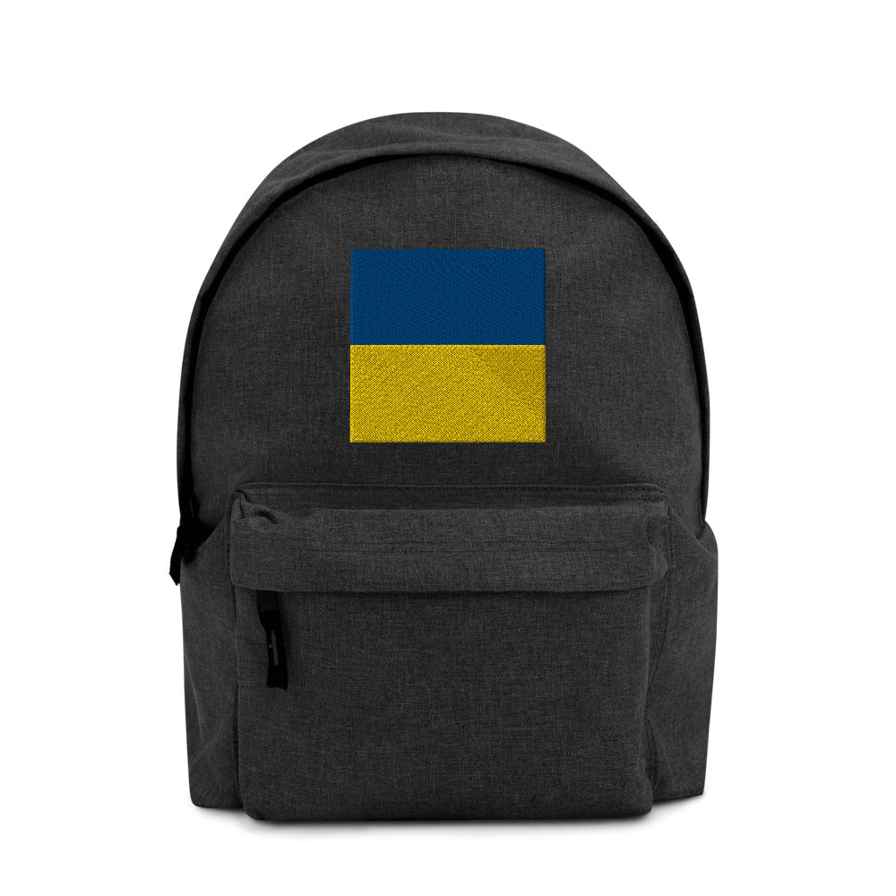 UKRAIN FLAG Embroidered Backpack