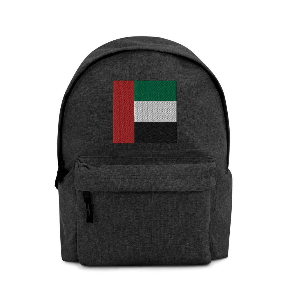 UNITED ARAB EMIRATES FLAG Embroidered Backpack