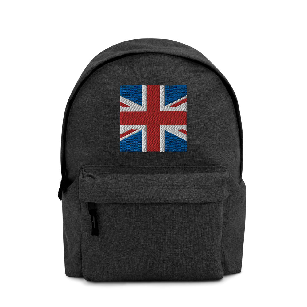 united kingdom flag Embroidered Backpack