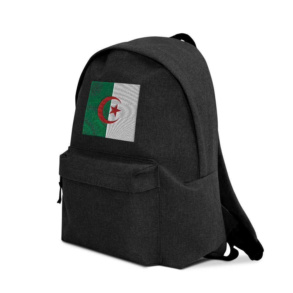 ALGERIA FLAG Embroidered Backpack