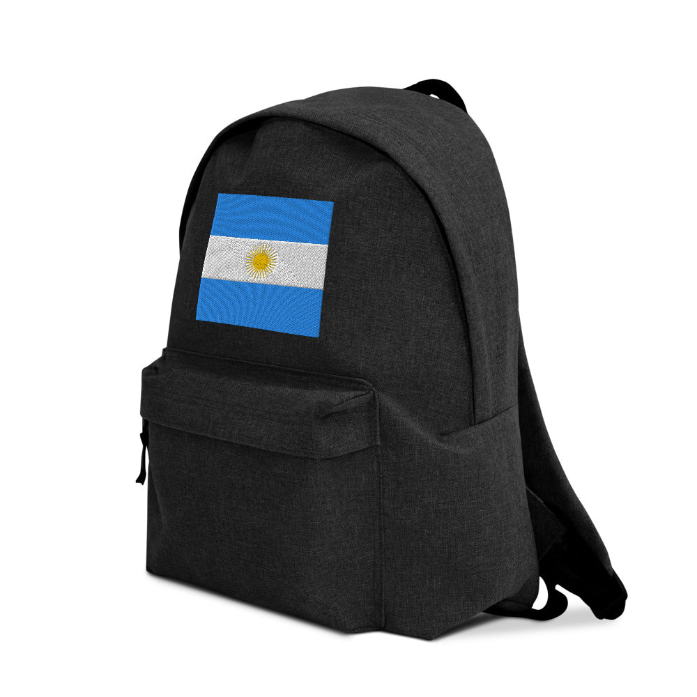 ARGENTINA FLAG Embroidered Backpack