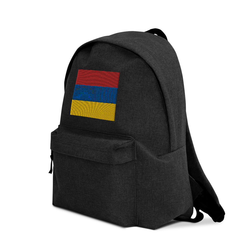 ARMENIA  FLAG Embroidered Backpack