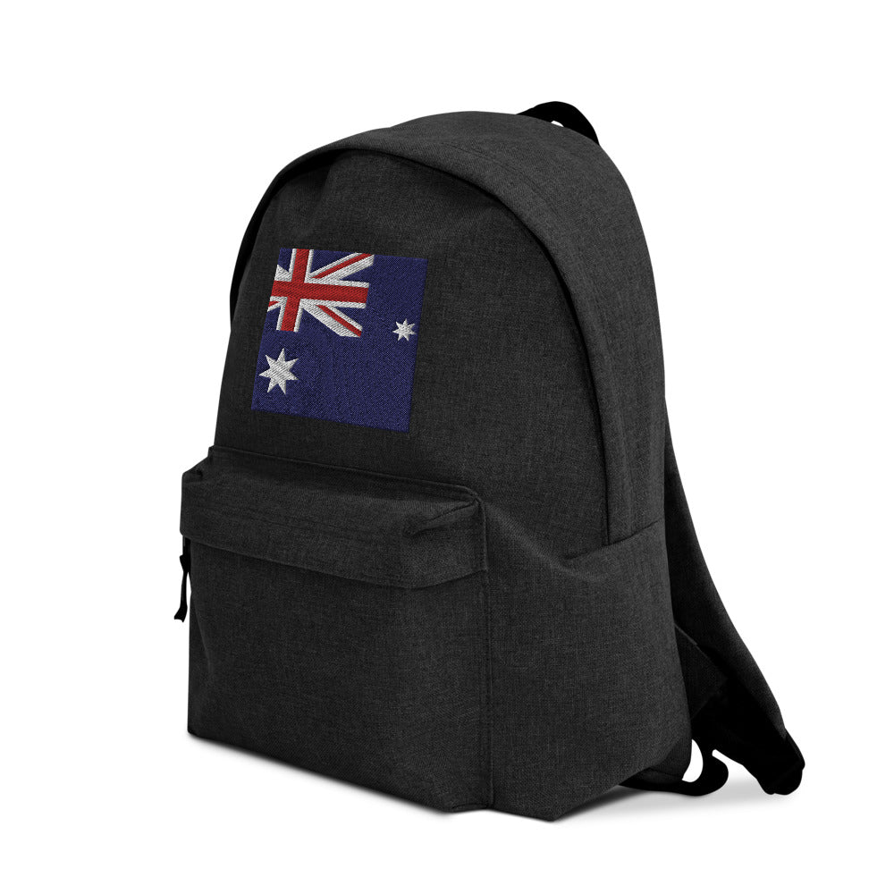 AUSTRALIA FLAG Embroidered Backpack