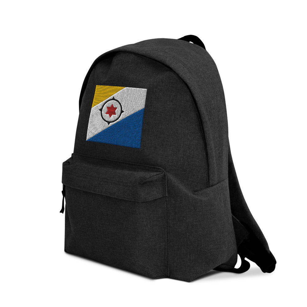 BONAIRE FLAG Embroidered Backpack