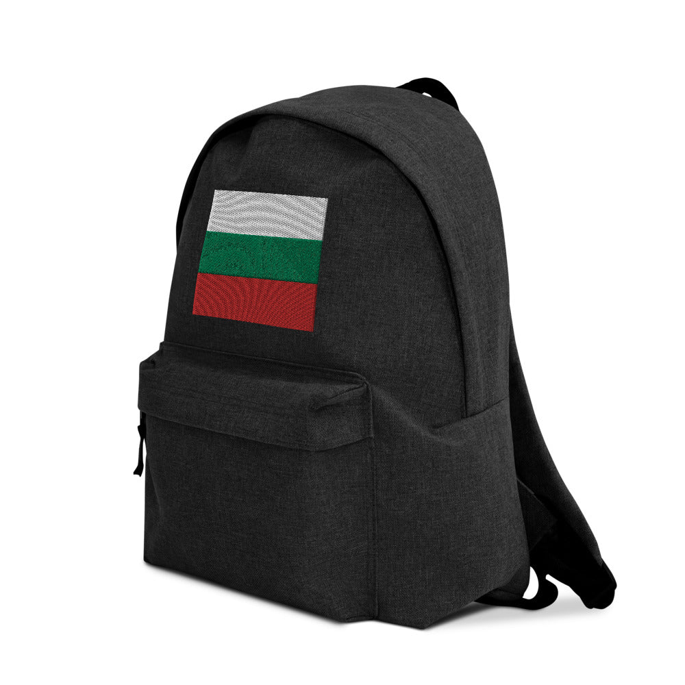 BULGARIA FLAG Embroidered Backpack