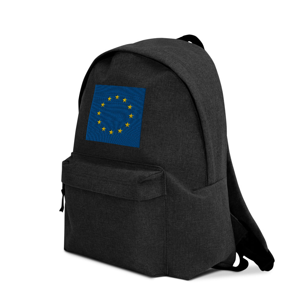 EUROPE FLAG Embroidered Backpack