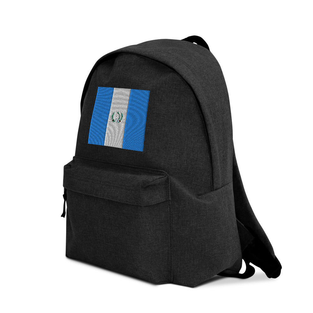 GUATEMALA FLAG Embroidered Backpack