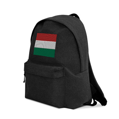 HUNGARY FLAG Embroidered Backpack