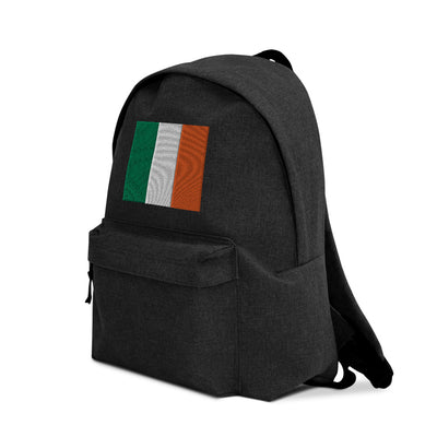 IRELAND FLAG Embroidered Backpack