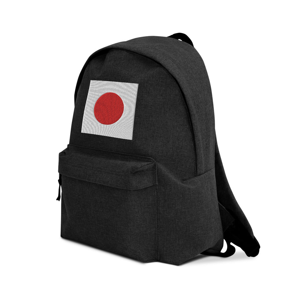 JAPAN FLAG Embroidered Backpack