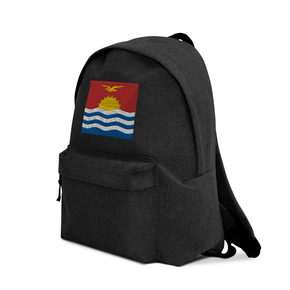 KIRIBATI FLAG Embroidered Backpack