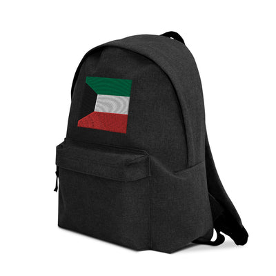 KUWAIT FLAG Embroidered Backpack