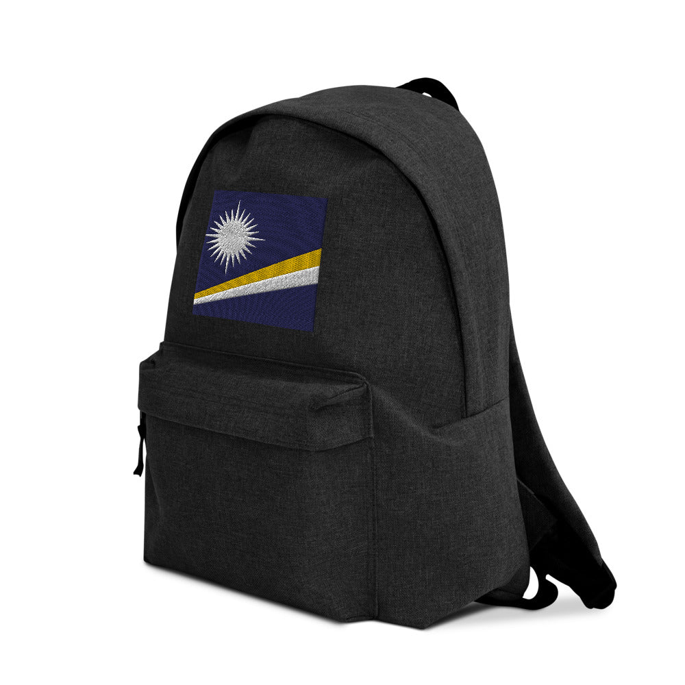 MARSHALL ISLANDS FLAG Embroidered Backpack