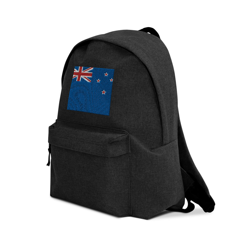 NEW ZEALAND FLAG Embroidered Backpack