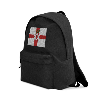 NORTHERN IRELAND FLAG Embroidered Backpack