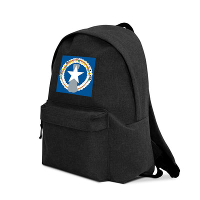 NORTHERN MARIANA ISLANDS FLAG Embroidered Backpack