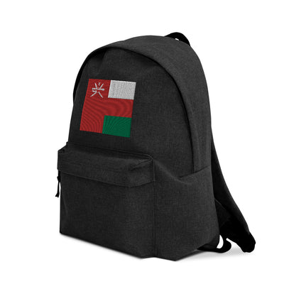 OMAN FLAG Embroidered Backpack