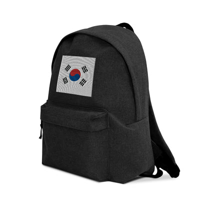 SOUTH KOREA FLAG Embroidered Backpack