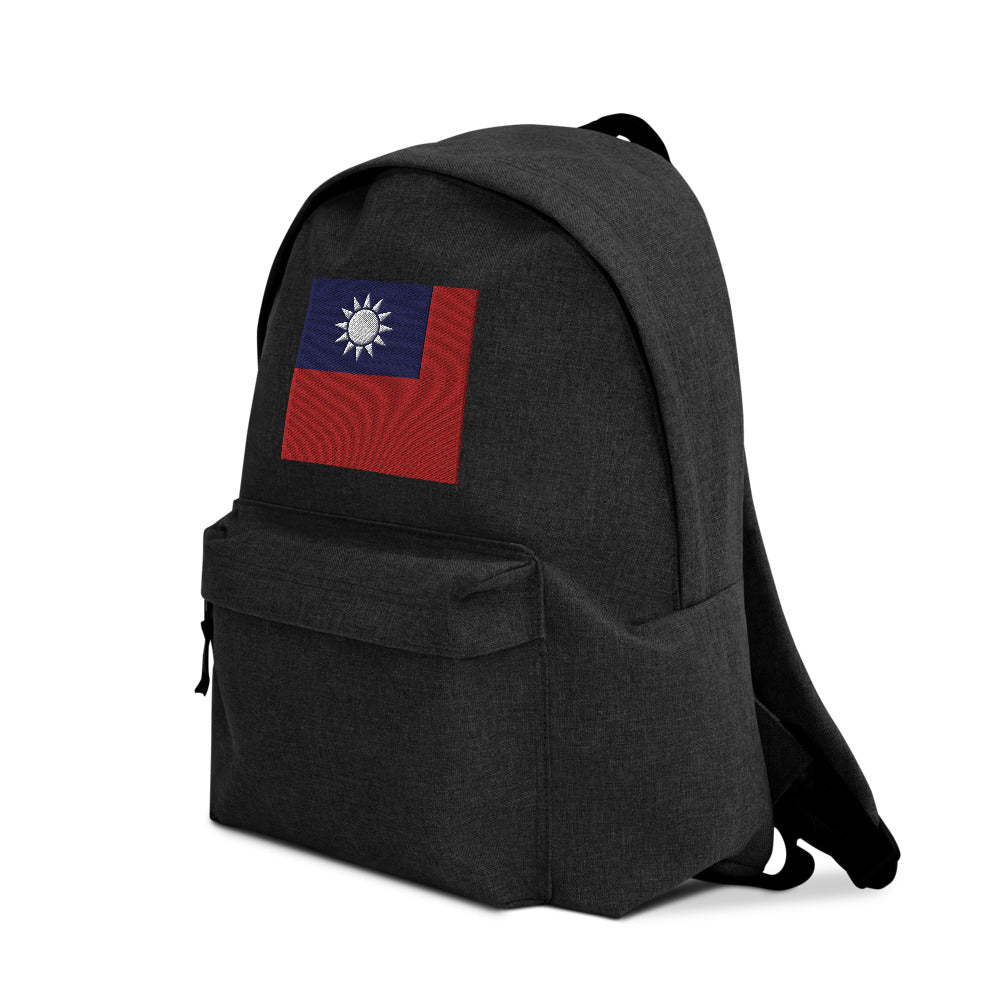 TAIWAN FLAG Embroidered Backpack