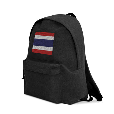 THAILAND FLAG Embroidered Backpack