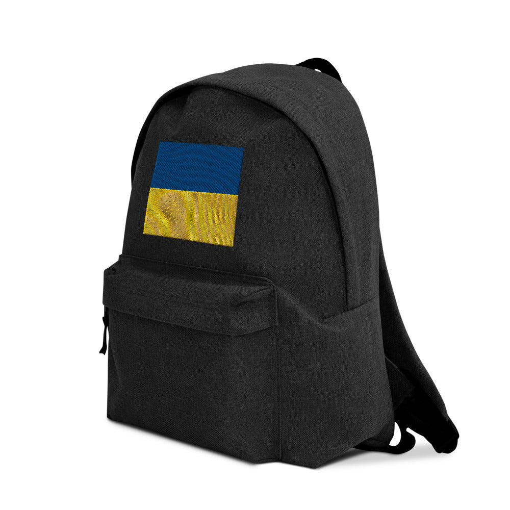 UKRAIN FLAG Embroidered Backpack