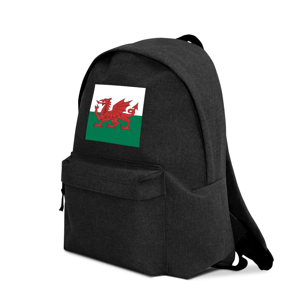 WALES FLAG Embroidered Backpack